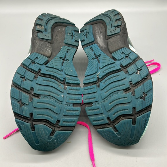 Brooks Ghost 14 Running Shoes -Teal-Pink-Women’s Size 8-Soft Cushioning - Picture 9 of 9